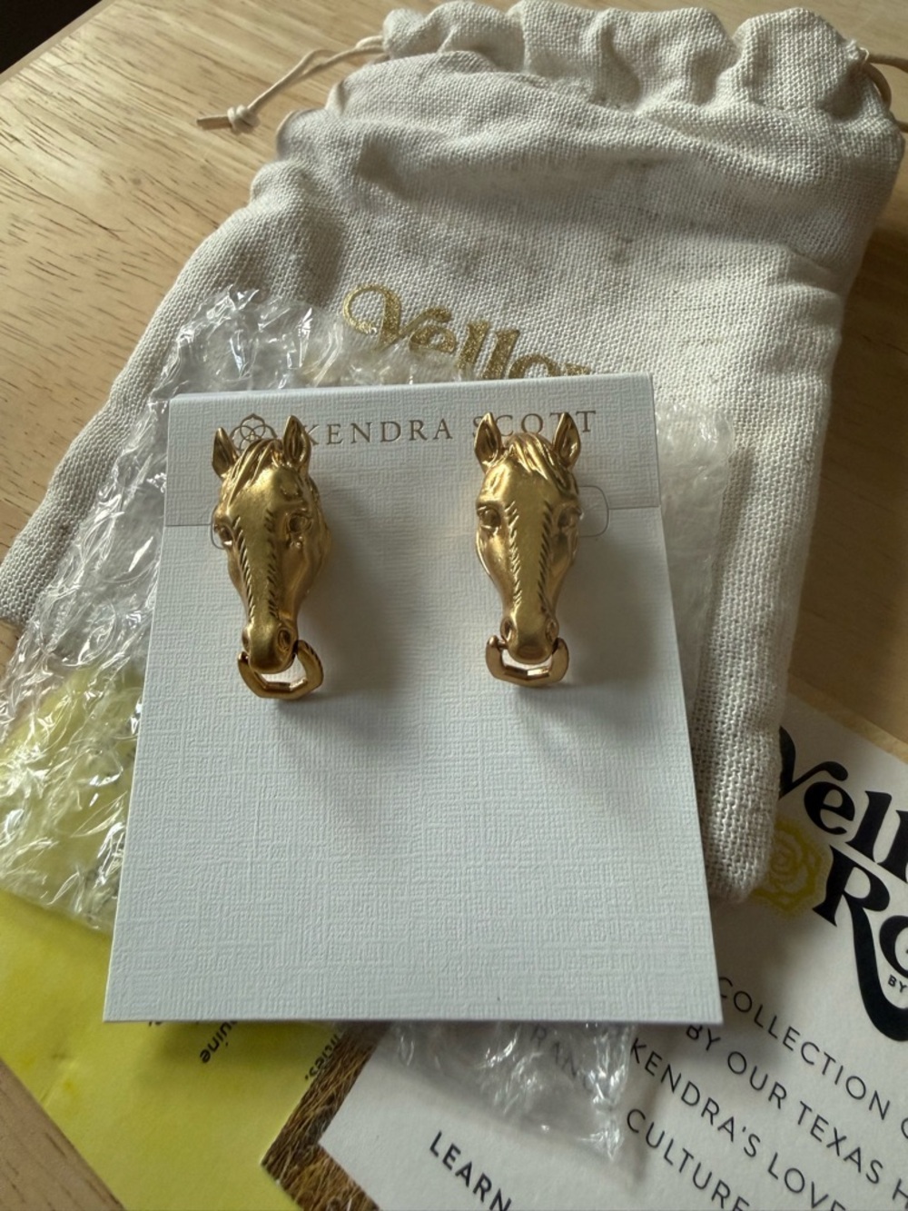 Kendra Scott Horse Earrings
